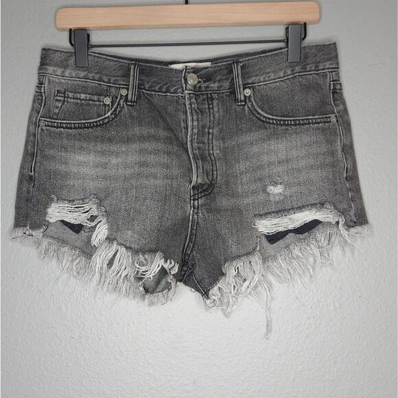We The Free Pants - We The free black denim short